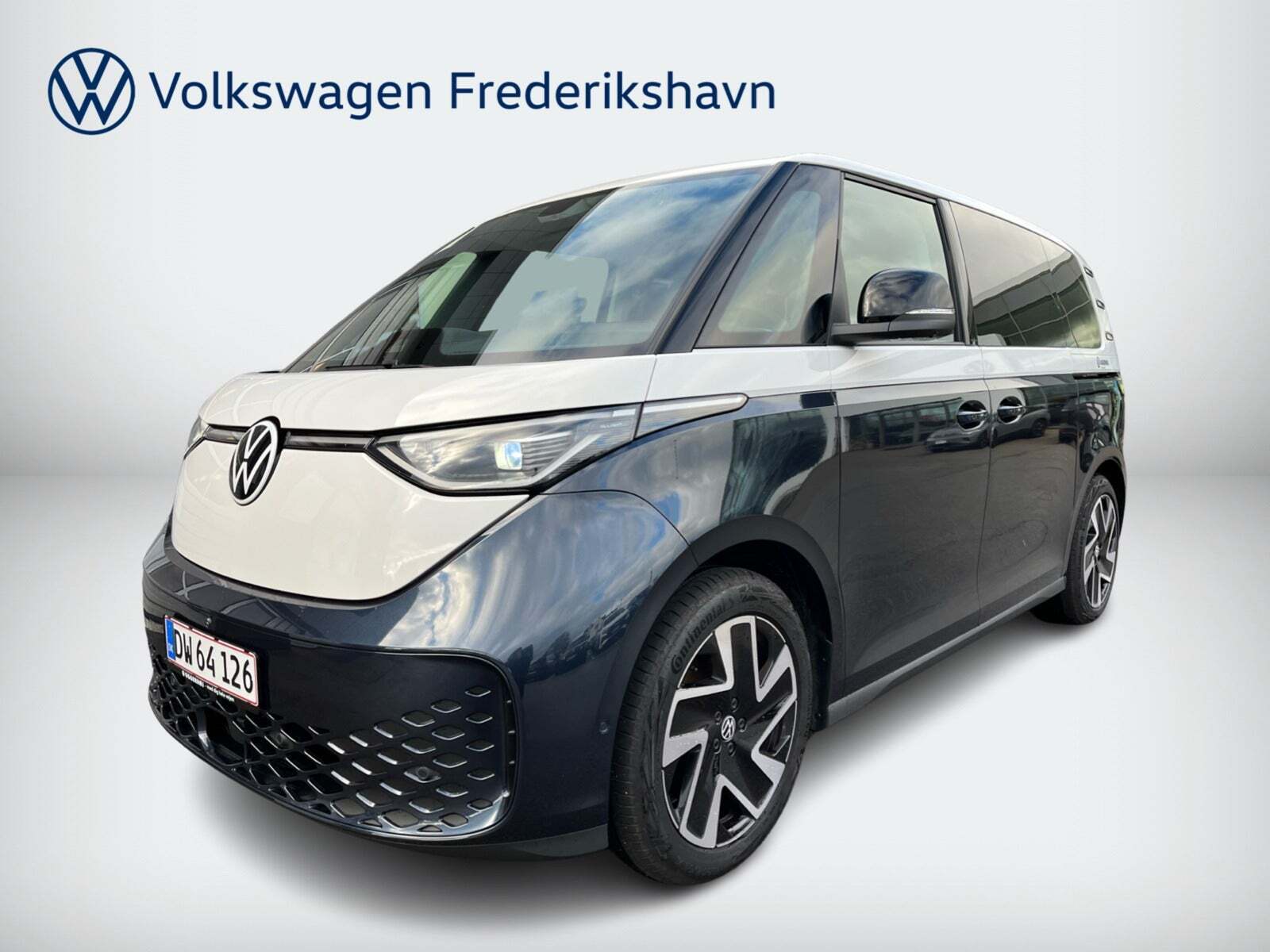 Blå VW ID.Buzz fra 2023