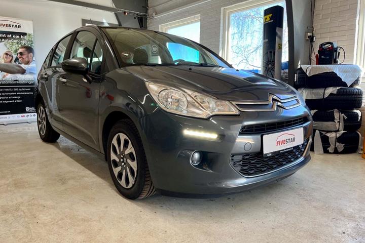 Grøn Citroën C3 fra 2014