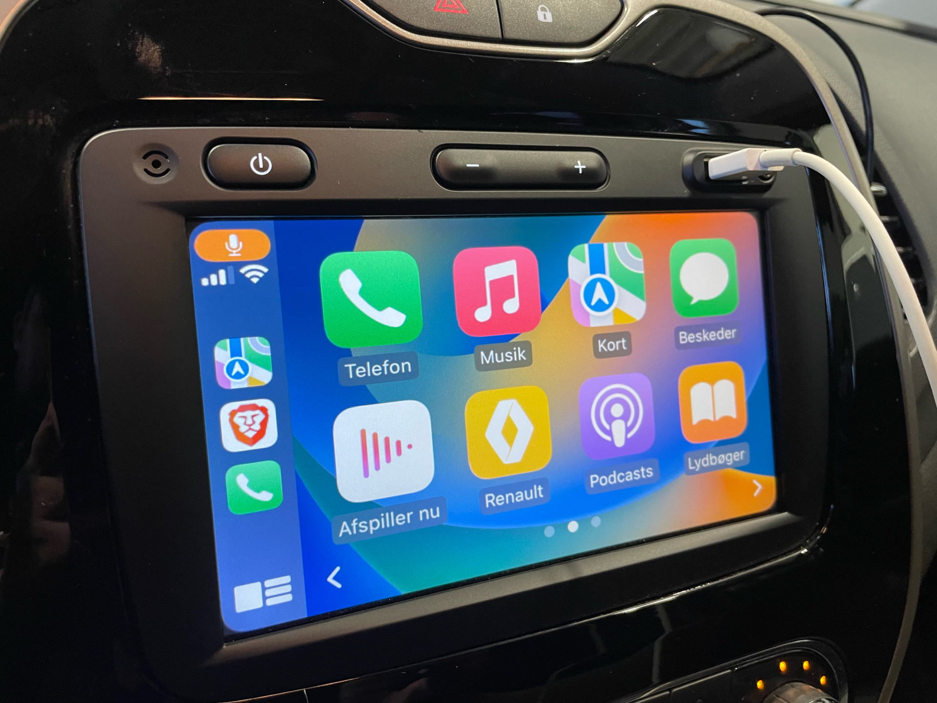 Sort Renault Captur fra 2017