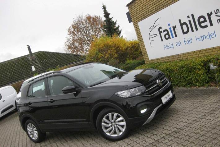 Sort VW T-Cross fra 2020