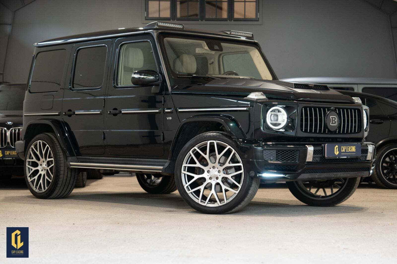 Grøn Mercedes G500 fra 2018