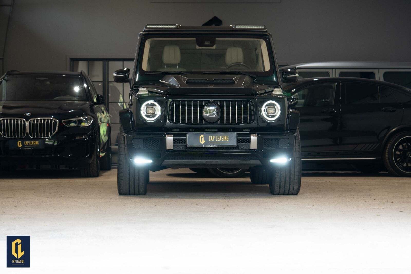 Grøn Mercedes G500 fra 2018