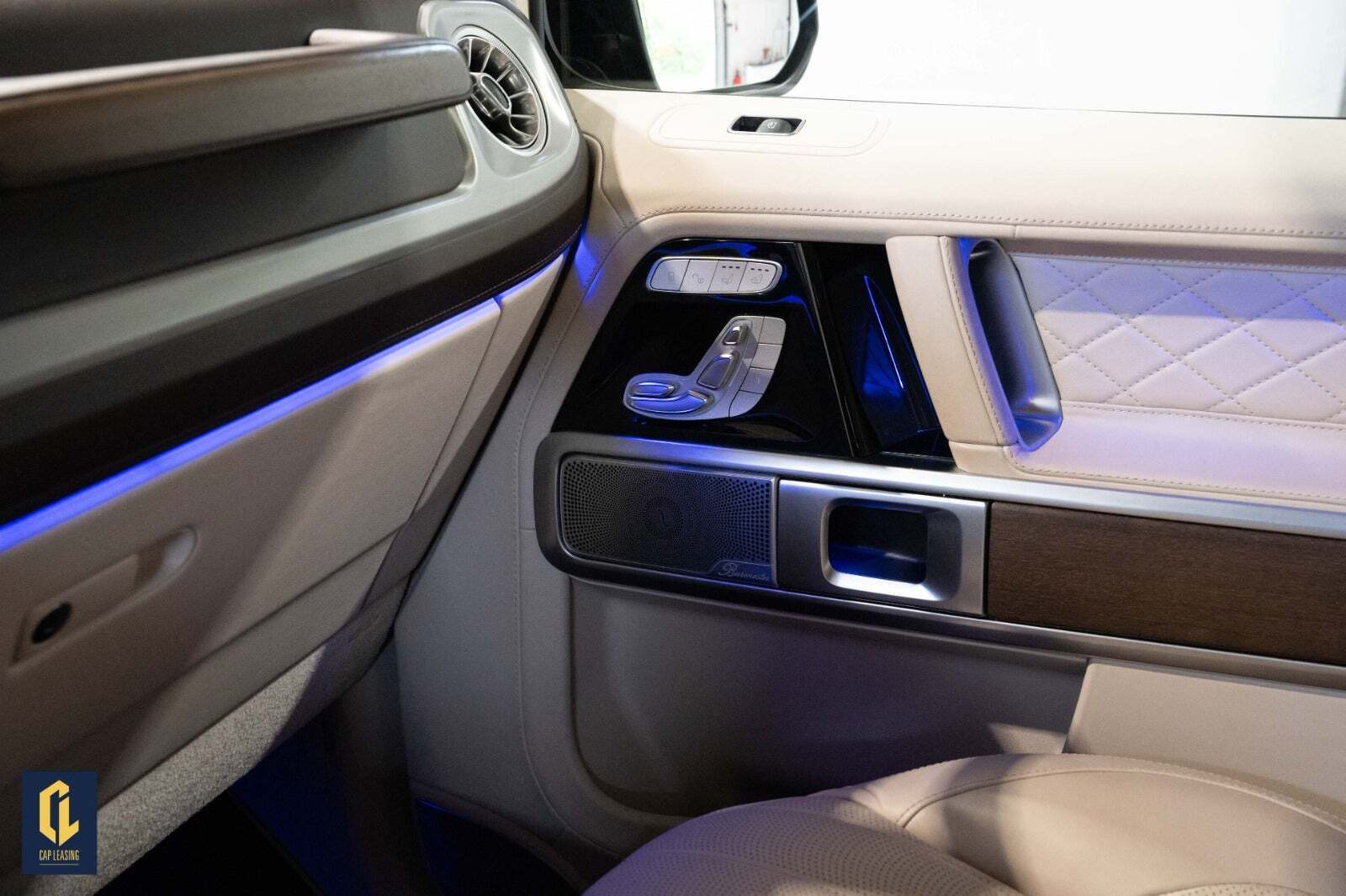 Grøn Mercedes G500 fra 2018