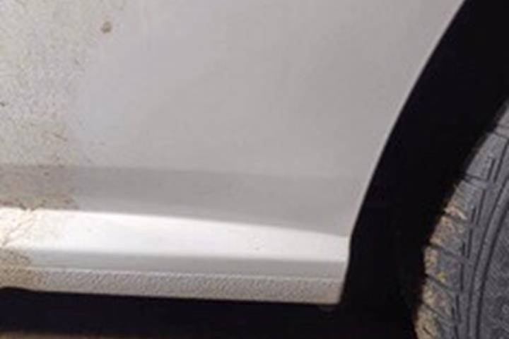 Hvid VW Polo fra 2013