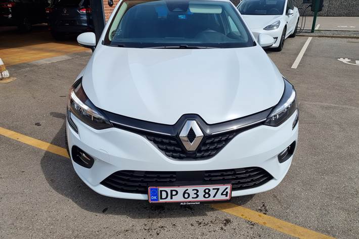 Hvid Renault Clio fra 2021
