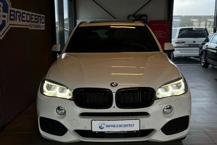 Hvid BMW X5 fra 2015