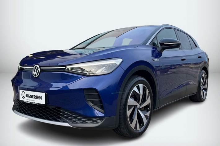 Blå VW ID.4 fra 2021