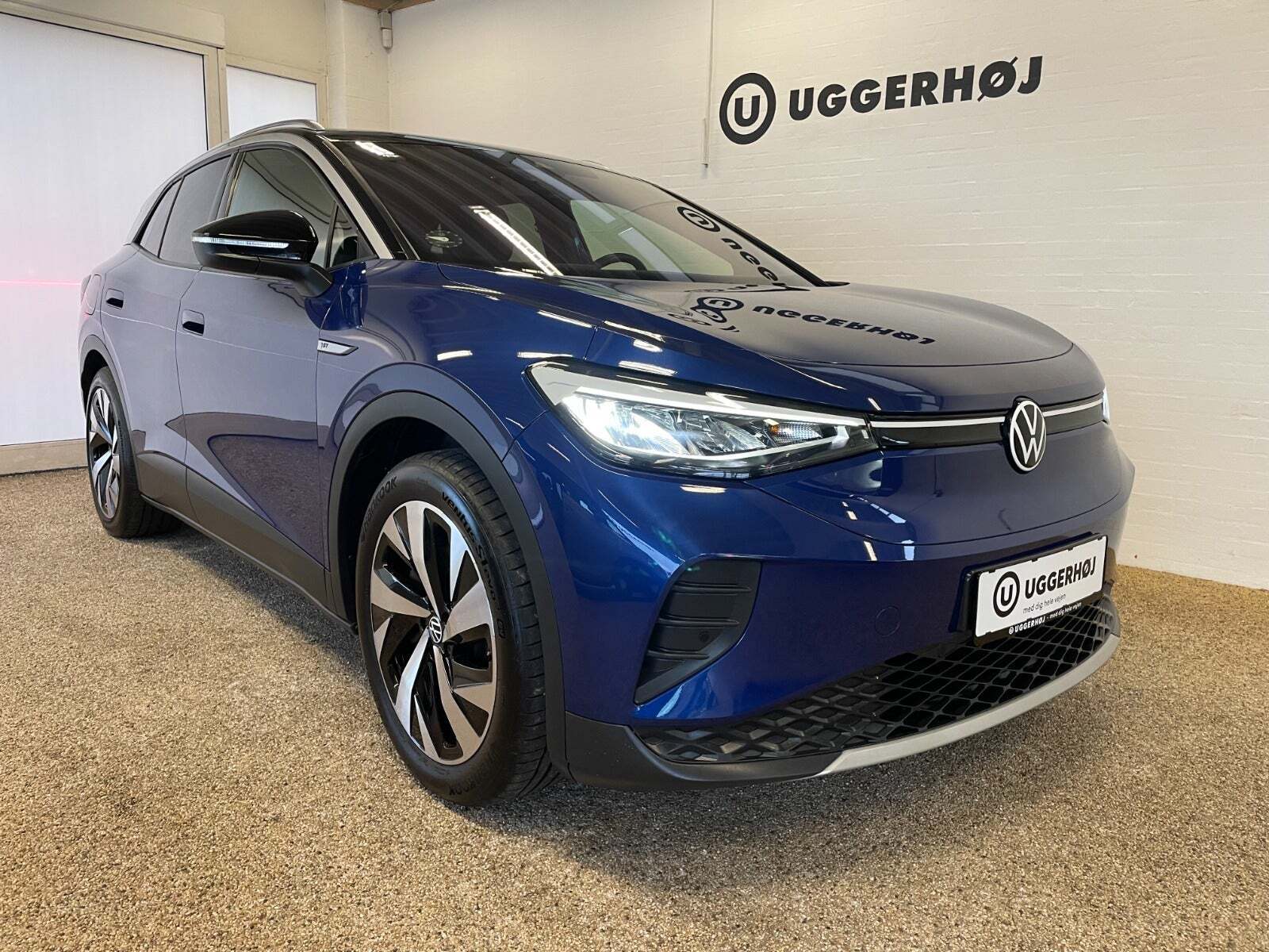 Blå VW ID.4 fra 2021