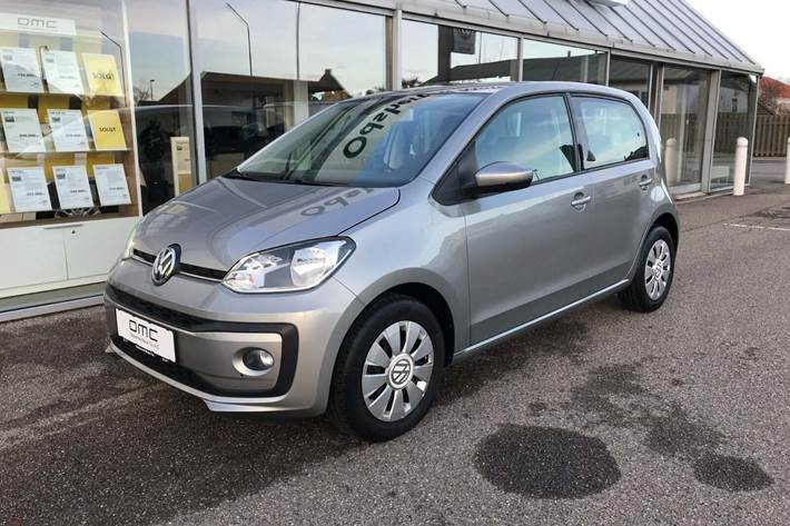 Grå VW UP! fra 2018