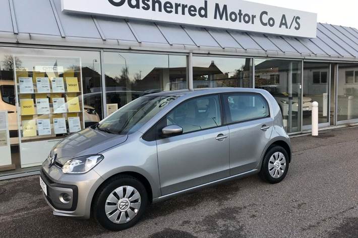 Grå VW UP! fra 2018