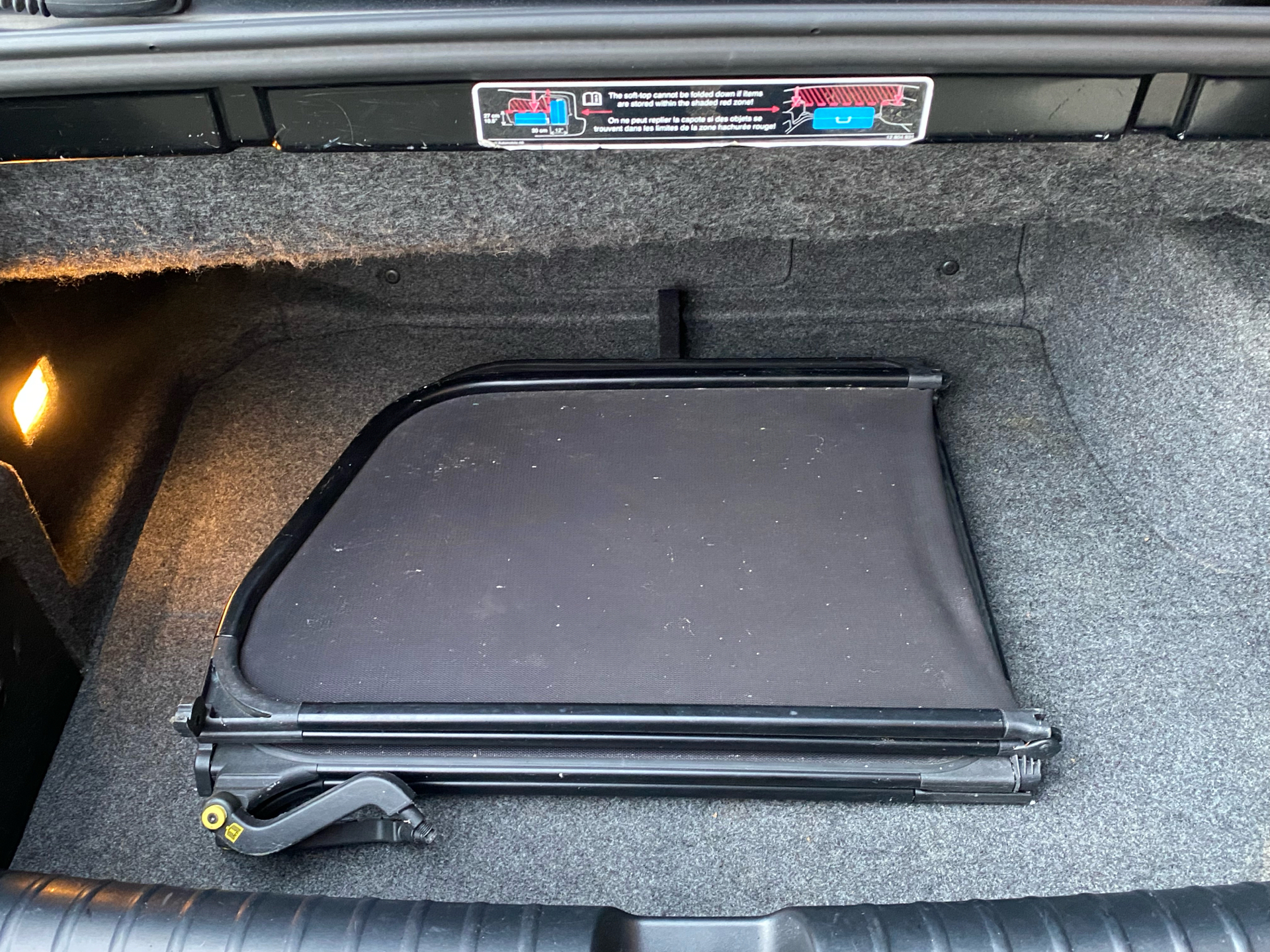 Sort Saab 9-3 fra 2007