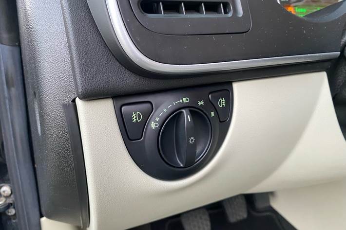 Sort Saab 9-3 fra 2007