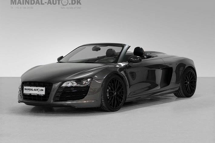 Sort Audi R8 fra 2011