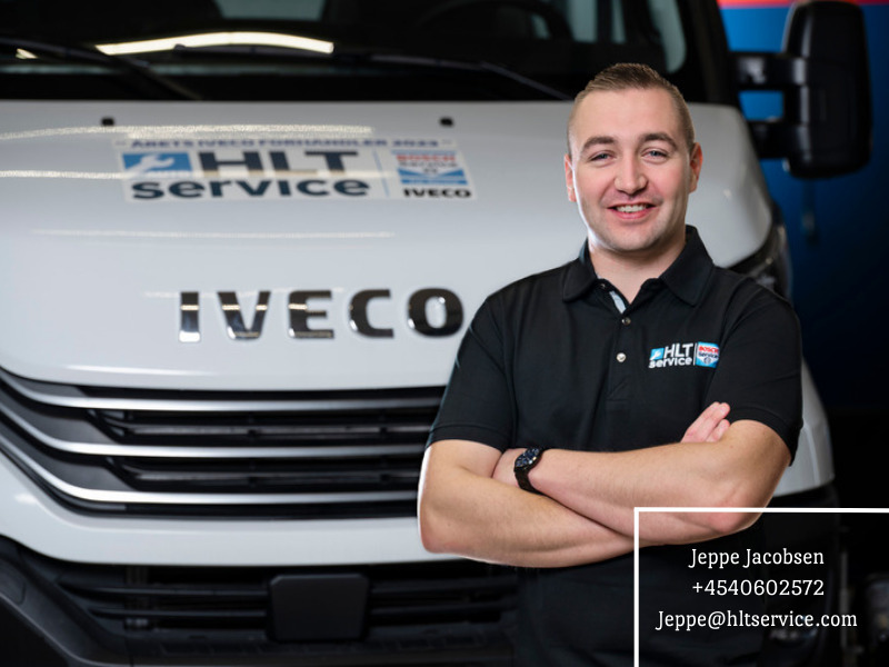 Hvid Iveco Daily fra 2022