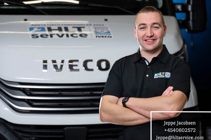 Hvid Iveco Daily fra 2022