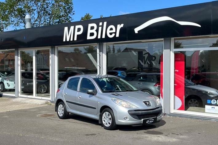 Grå Peugeot 206+ fra 2010