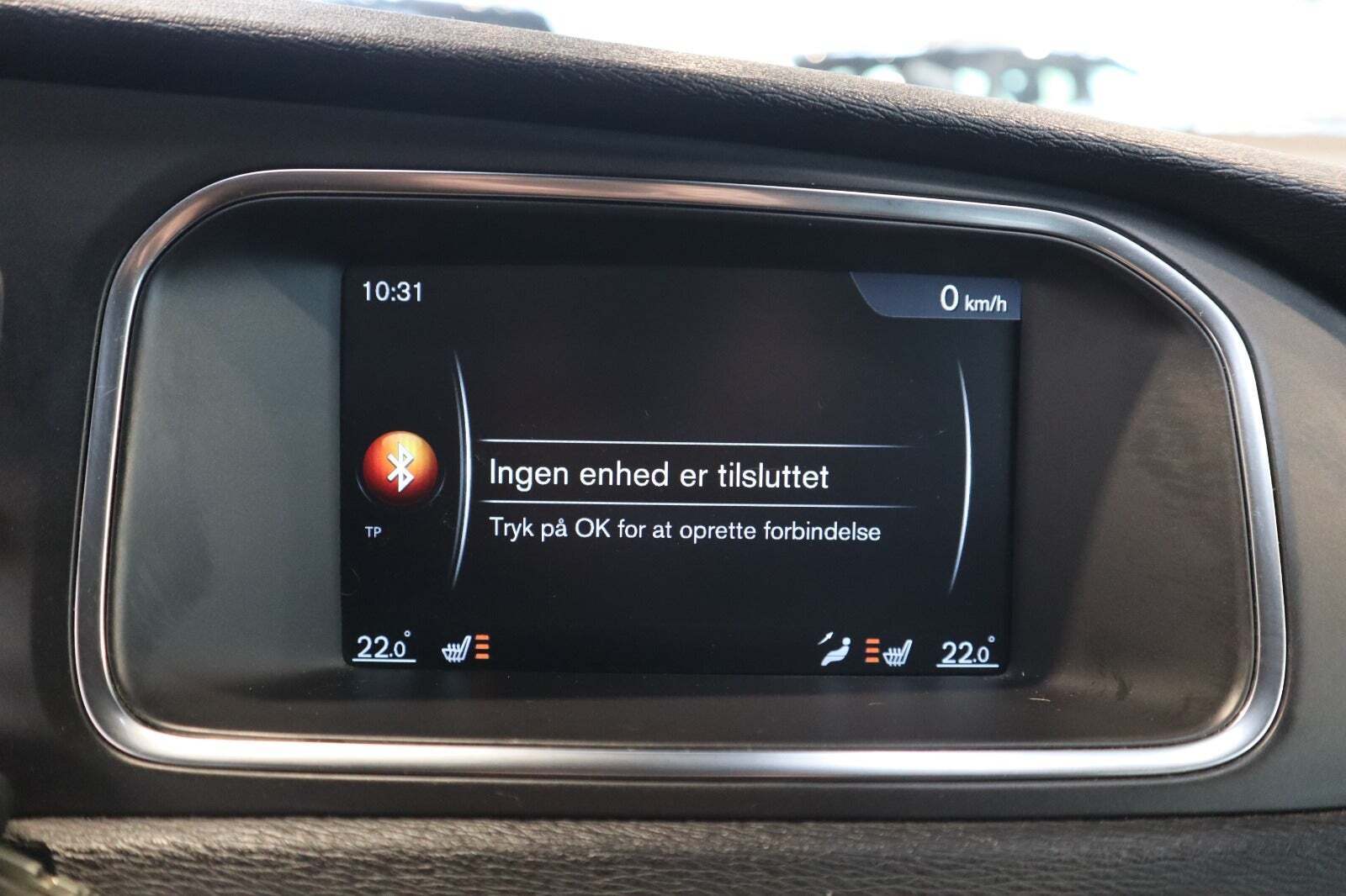 Sort Volvo V40 fra 2017