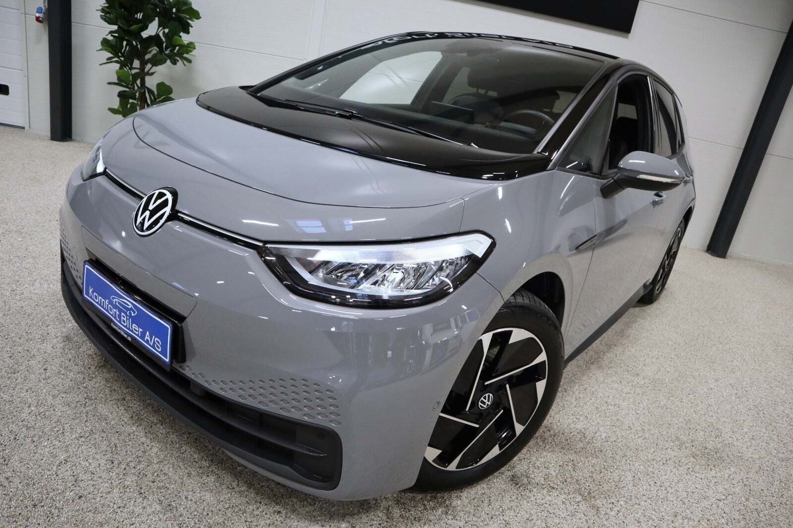 Grå VW ID.3 fra 2022