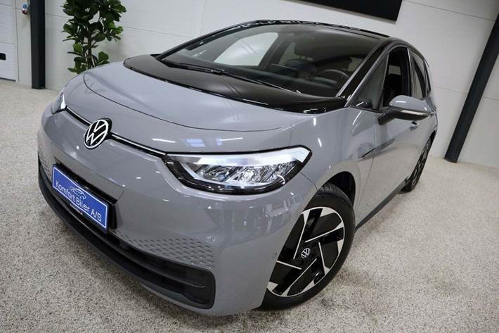 Grå VW ID.3 fra 2022