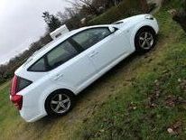 Hvid Kia Ceed fra 2008