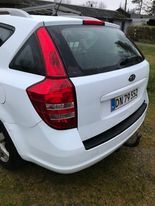 Hvid Kia Ceed fra 2008