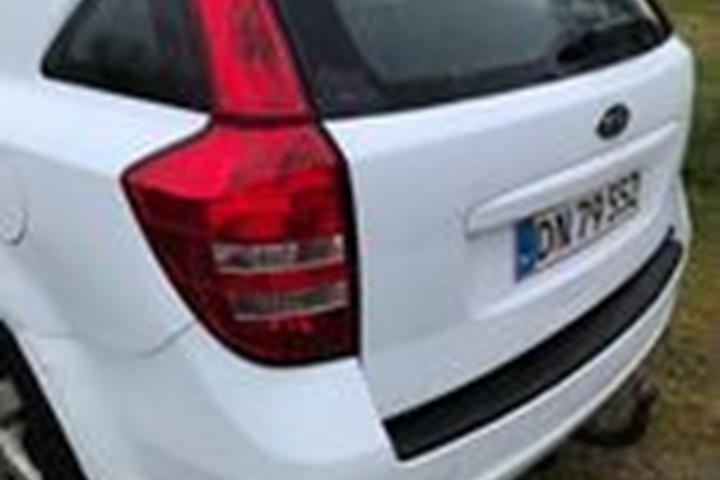 Hvid Kia Ceed fra 2008