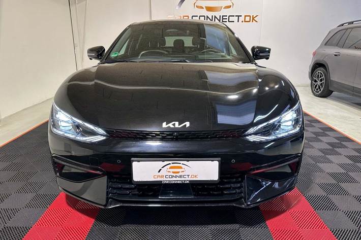 Grå Kia EV6 fra 2022