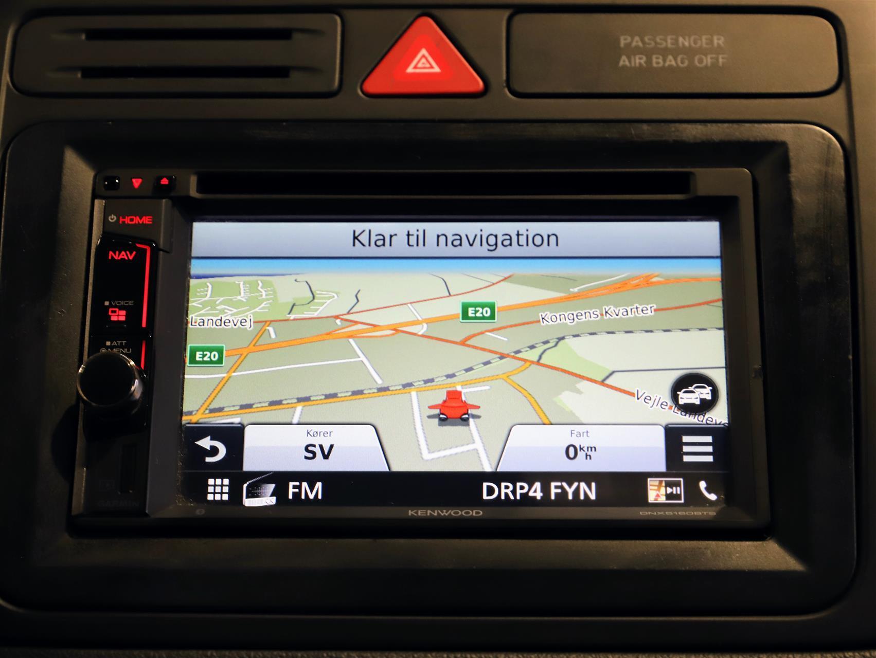 Blå VW Golf Plus fra 2009