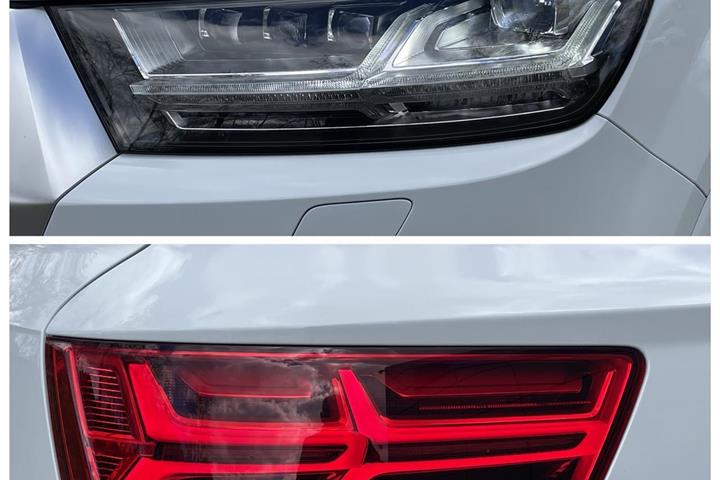 Hvid Audi Q7 fra 2016