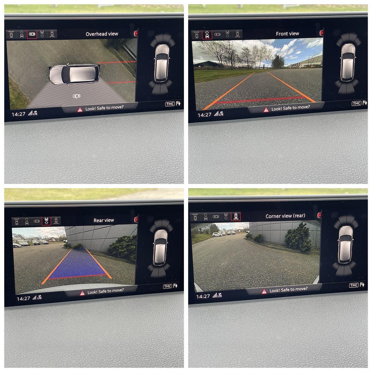 Hvid Audi Q7 fra 2016