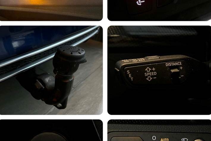 Blå Audi SQ5 fra 2018