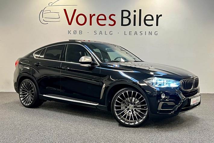Sort BMW X6 fra 2016