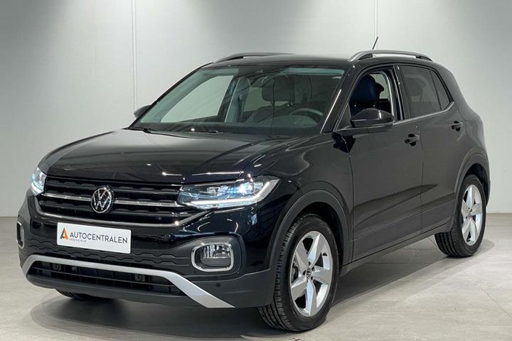 Sort VW T-Cross fra 2023