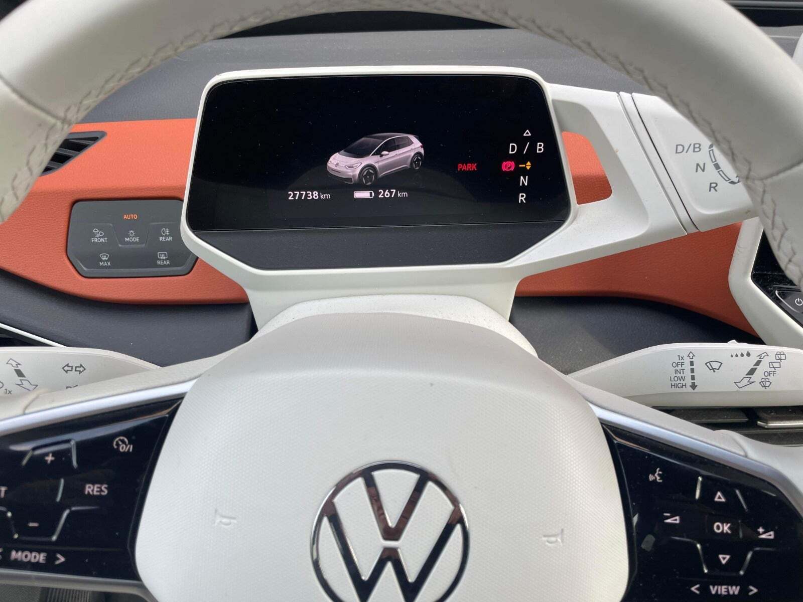 Hvid VW ID.3 fra 2021