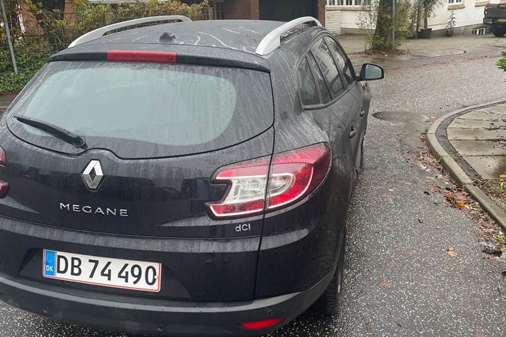 Sort Renault Mégane fra 2016