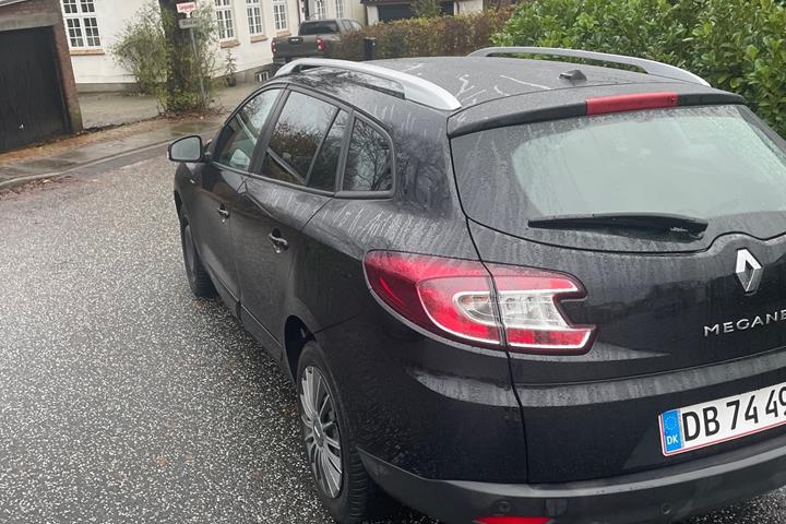 Sort Renault Mégane fra 2016