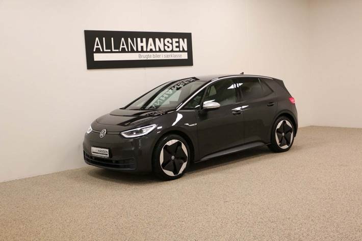 Grå VW ID.3 fra 2021