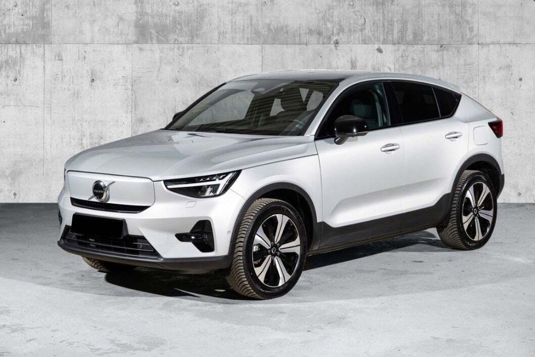 Grå Volvo C40 fra 2023
