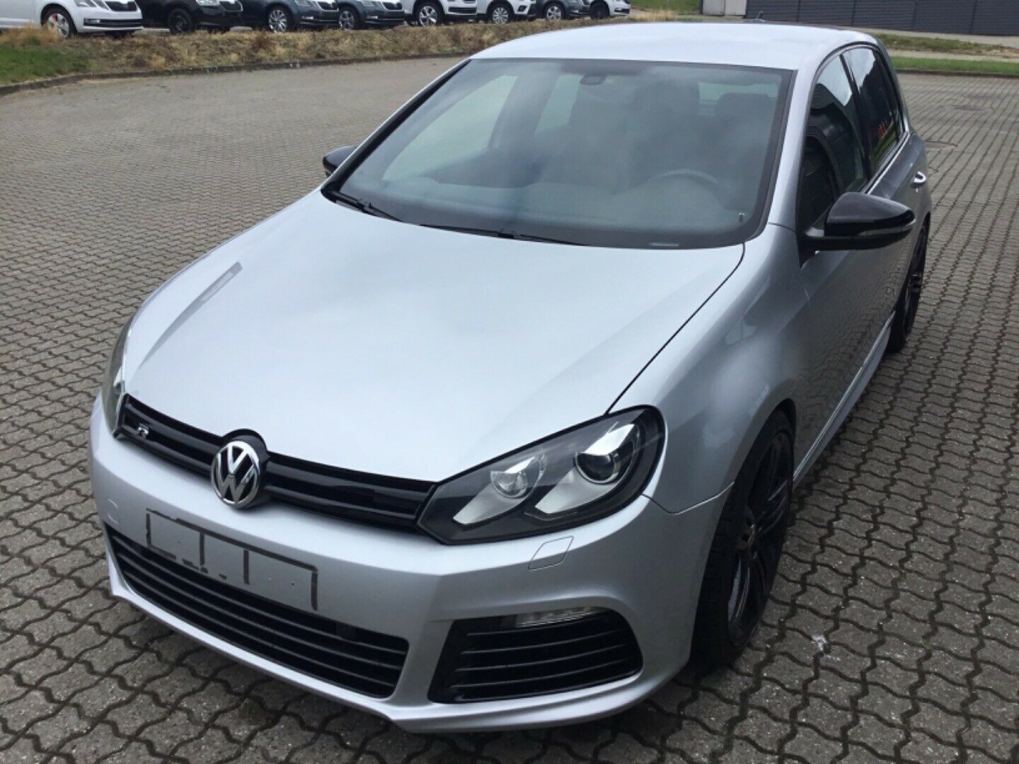 Sølv VW Golf VI fra 2010