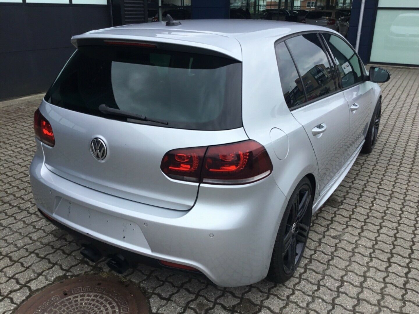 Sølv VW Golf VI fra 2010