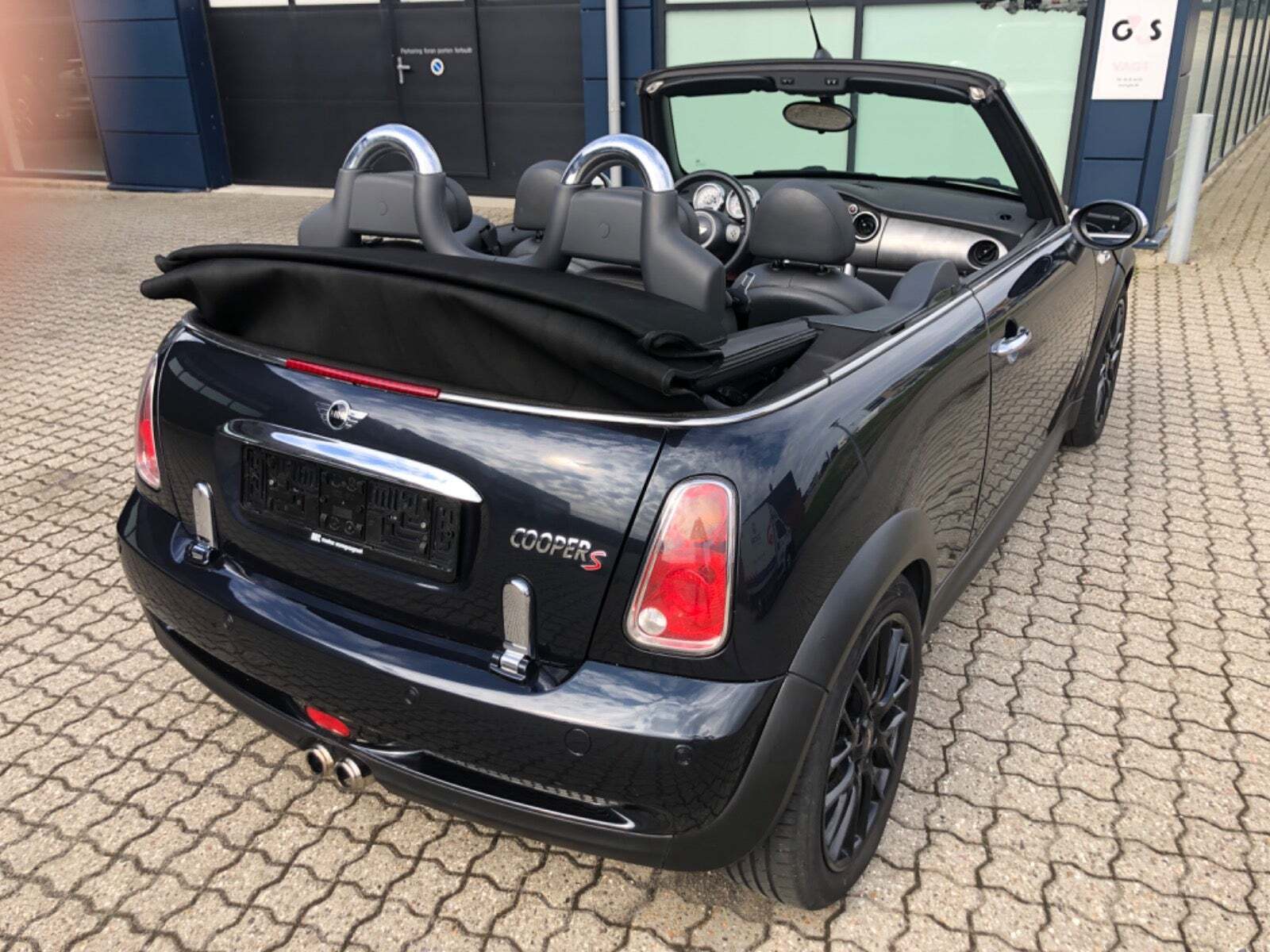 Sort Mini Cooper S fra 2007