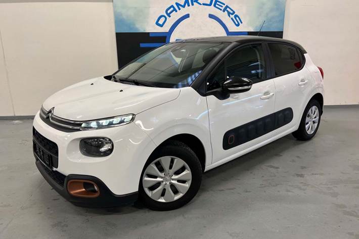 Hvid Citroën C3 fra 2017