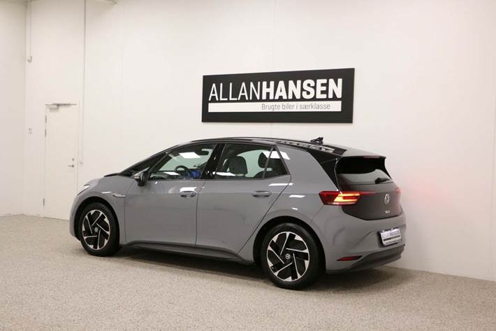 Grå VW ID.3 fra 2021