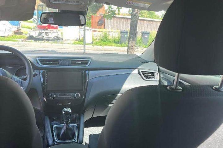 Sort Nissan Qashqai fra 2018