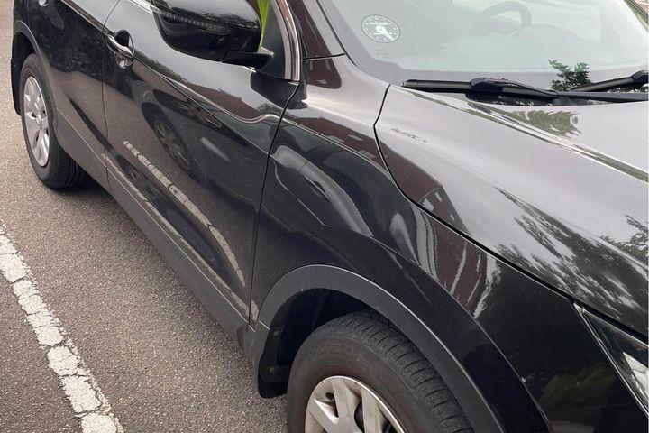 Sort Nissan Qashqai fra 2018