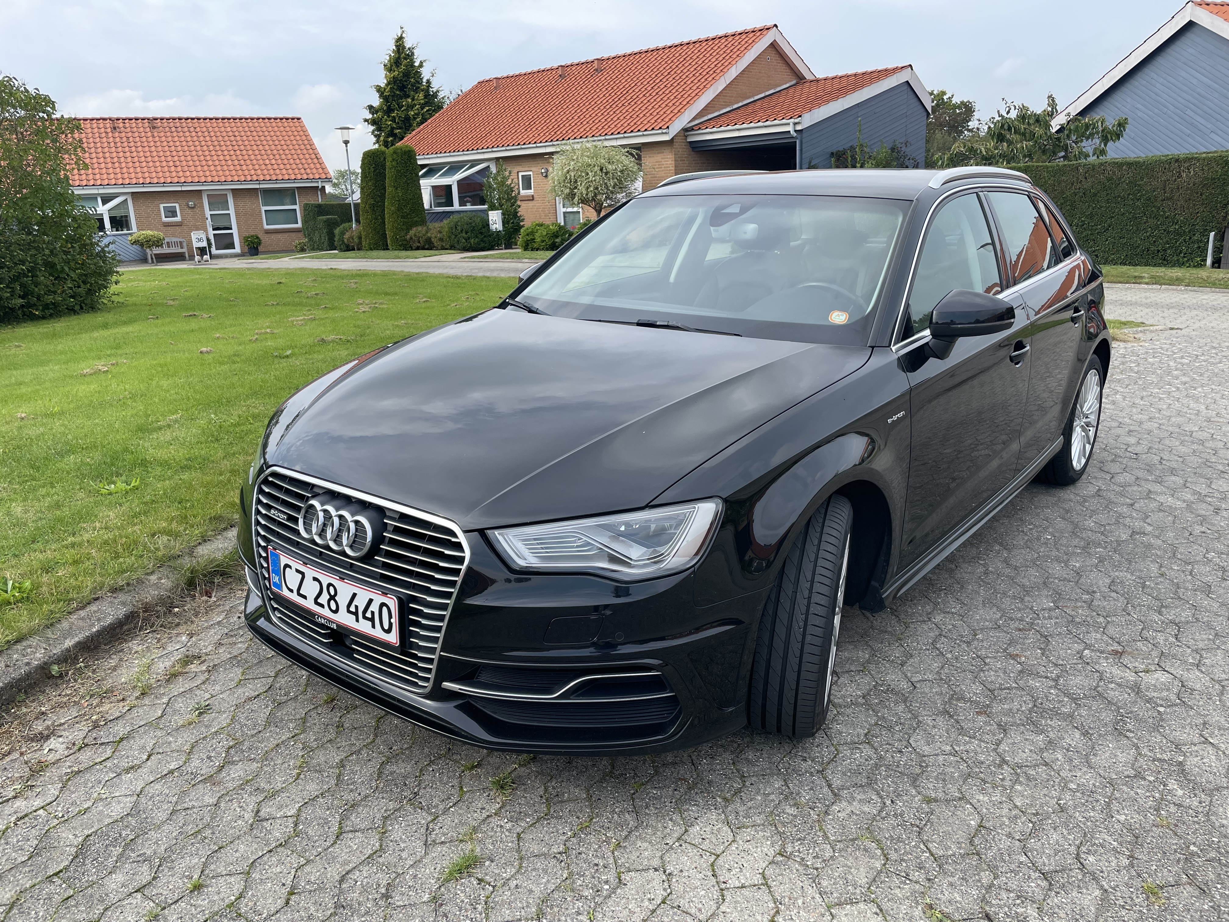 Sort Audi A3 fra 2015