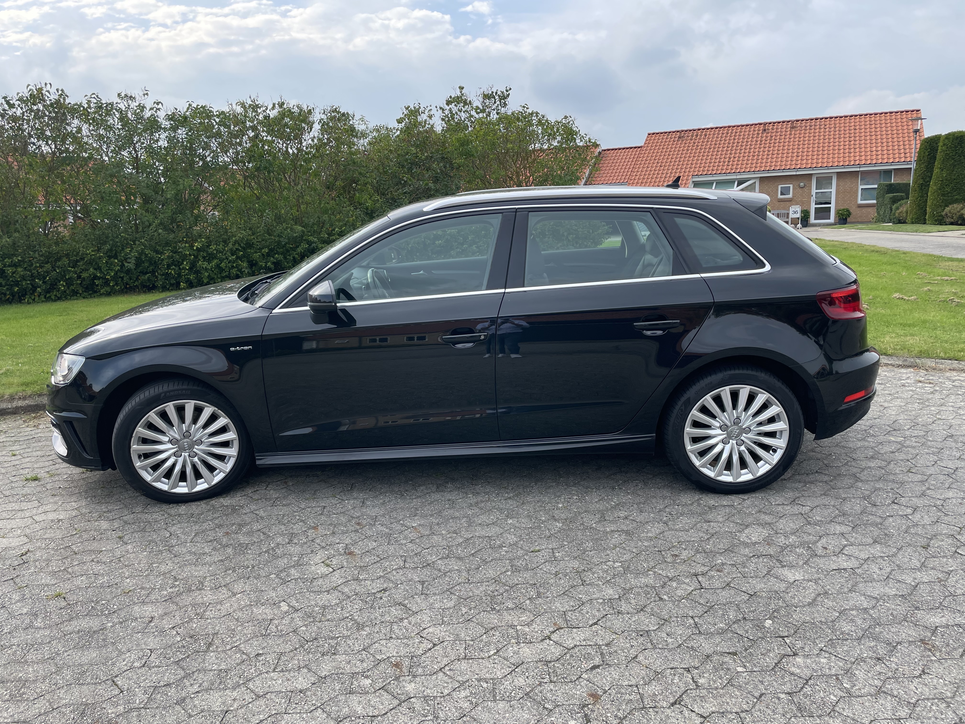 Sort Audi A3 fra 2015
