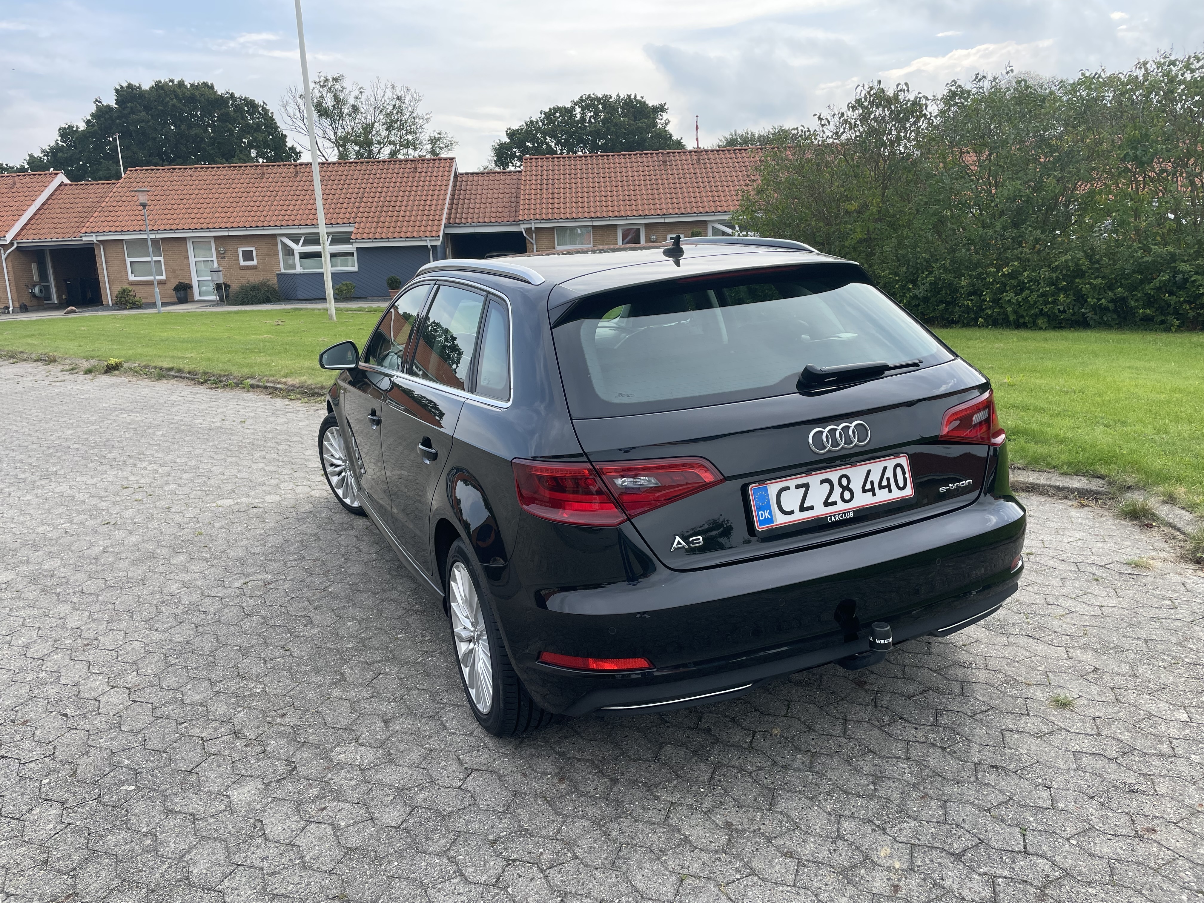 Sort Audi A3 fra 2015