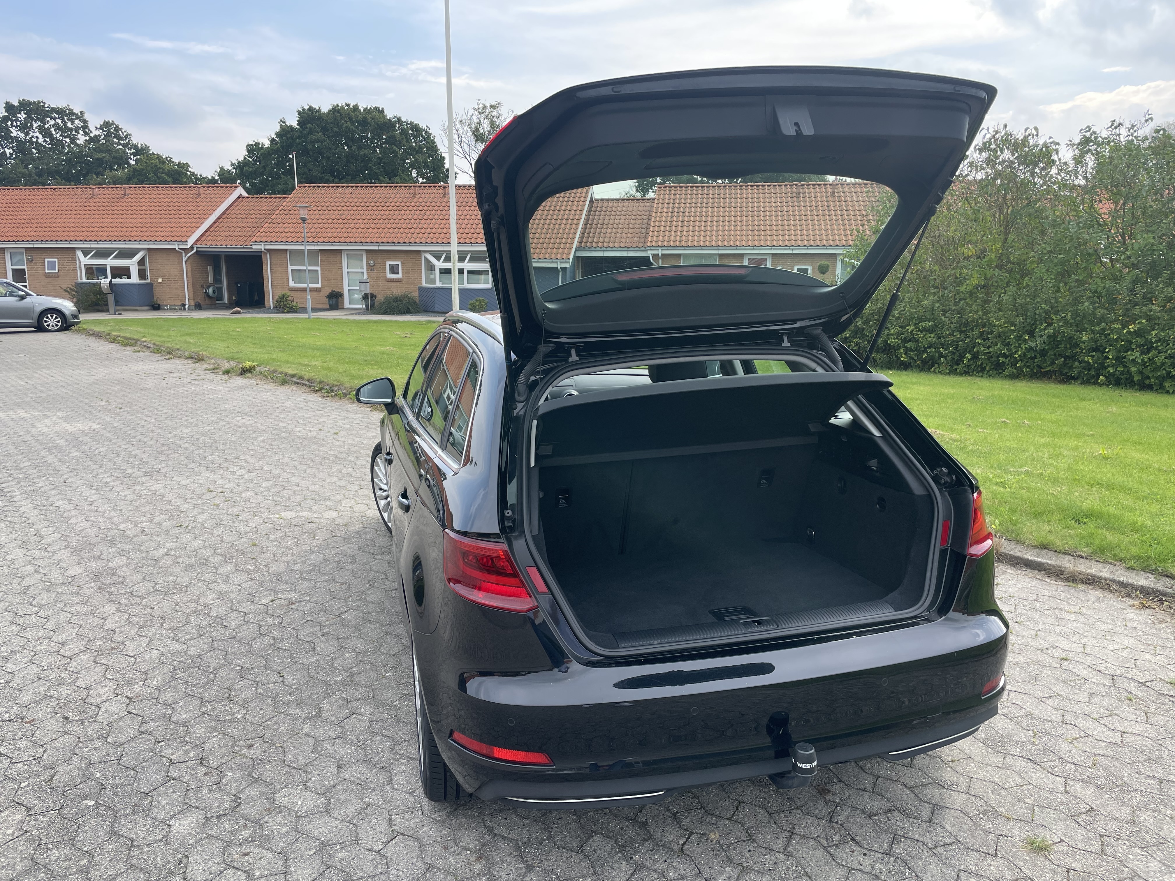 Sort Audi A3 fra 2015