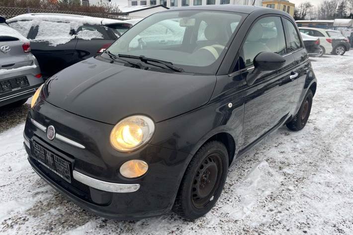 Sort Fiat 500 fra 2011